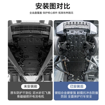 Underbody protection plate/engine baffle — Guard Special Engine Battery Motor