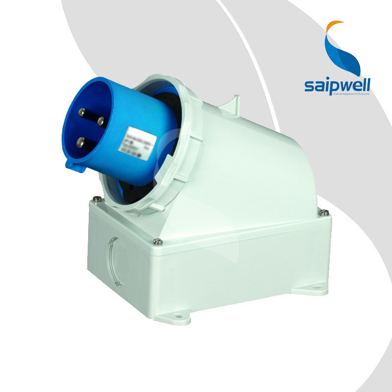 厂家直供SP-1107防水明装插头 3P 63A防水耦合器