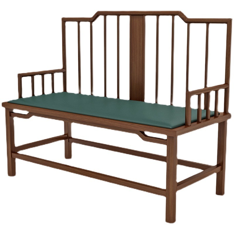 Nuevo restaurante de estilo chino occidental sofá de asiento de ficha contra la pared estilo nacional de estilo Hunan restaurante de cocina de madera maciza cubierta tabla de roca mesa de comedor combinación de silla