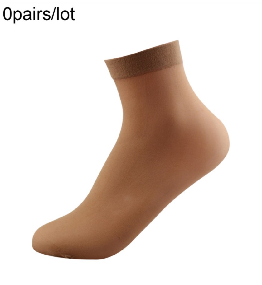 Calcetines de comercio exterior desechables medias cortas elásticas medias de color de piel 36/60/72 pares en caja centro comercial zapatos de prueba Calcetines