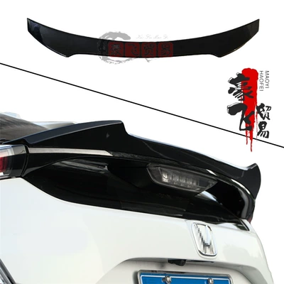 Suitable for 16-21 Honda 10-generation hatchback Civic tail Civic modified sports non-perforated paint fixed wind wing (Fixed wind wing)