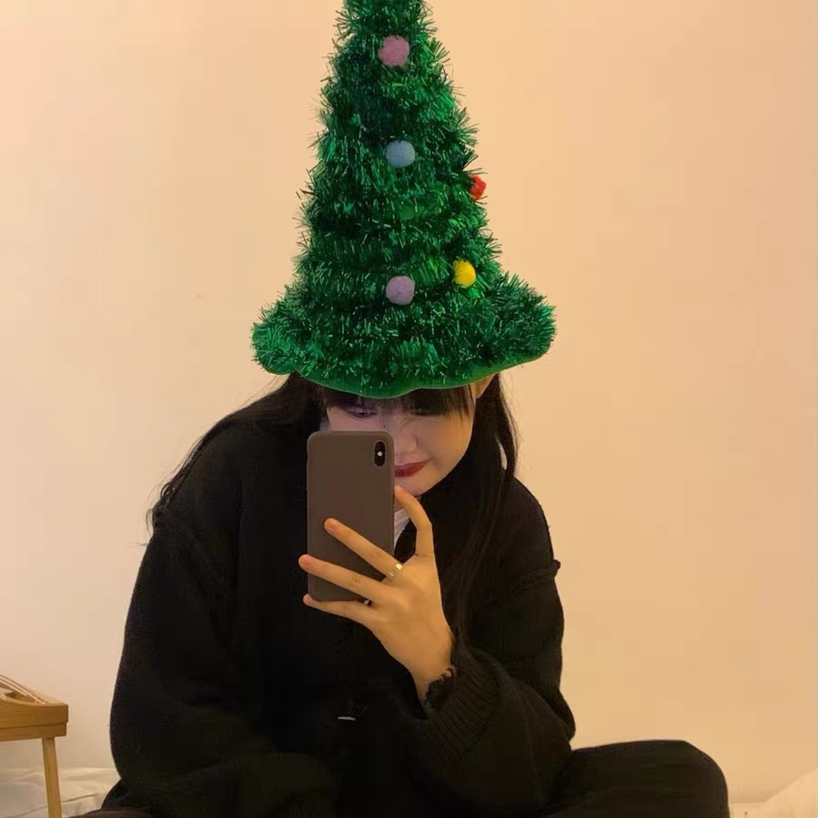 Kerstmuts Kerstman Hoed Kinderen Volwassenen Familie verkleedkleding hoofddeksel sfeergevoel Kerstfeest rekwisieten optreden hoed_voghion.com