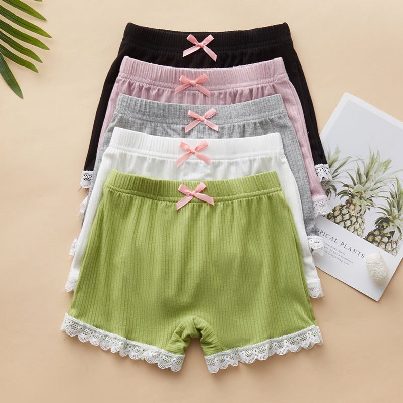 Girls' Princess-Style Slim-Fit Anti-Exposure Baby Leggings Modal Children's Underwear Seamless Design Breathable and Comfortable