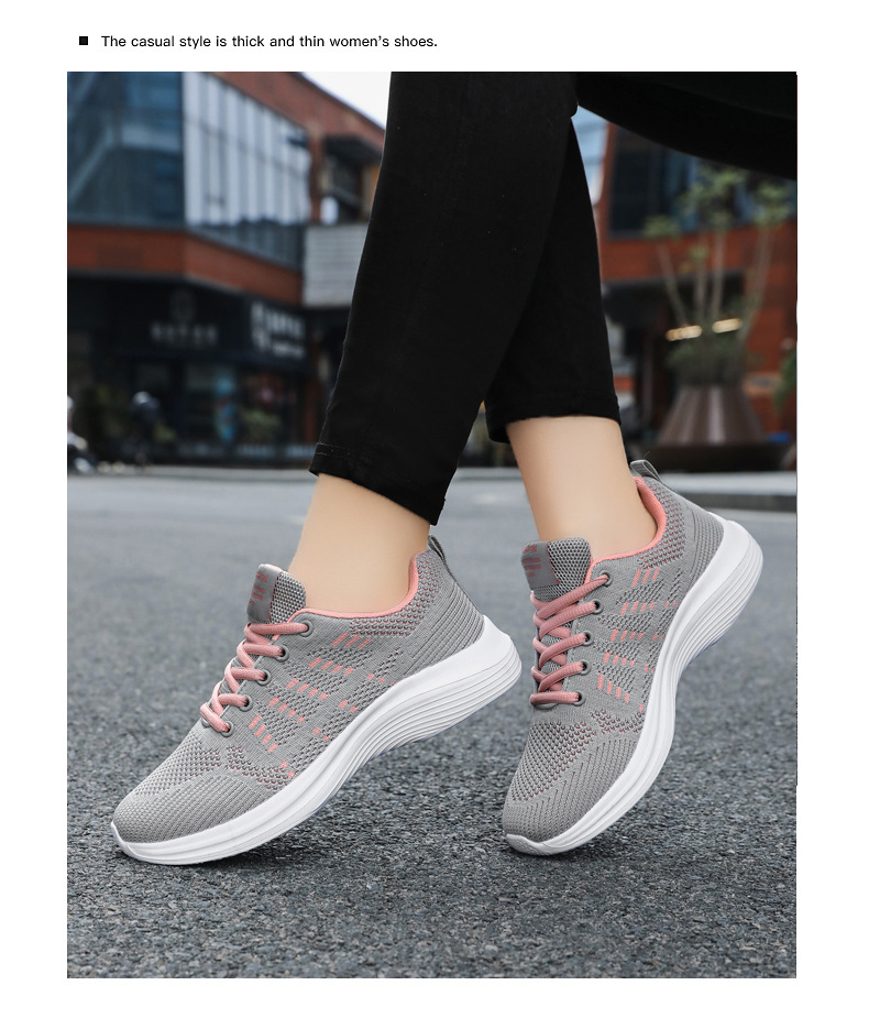 Women's Casual Color Block Round Toe Sports Shoes display picture 2