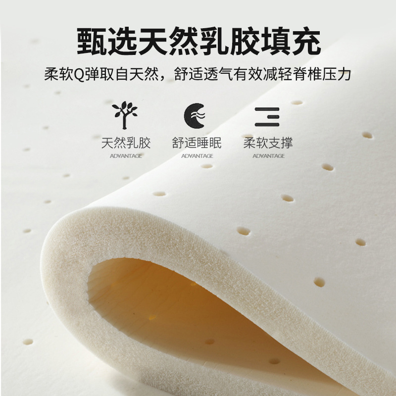 乳胶记忆棉床垫遮盖物软垫家用卧室学生宿舍单人榻榻米床褥垫|undefined