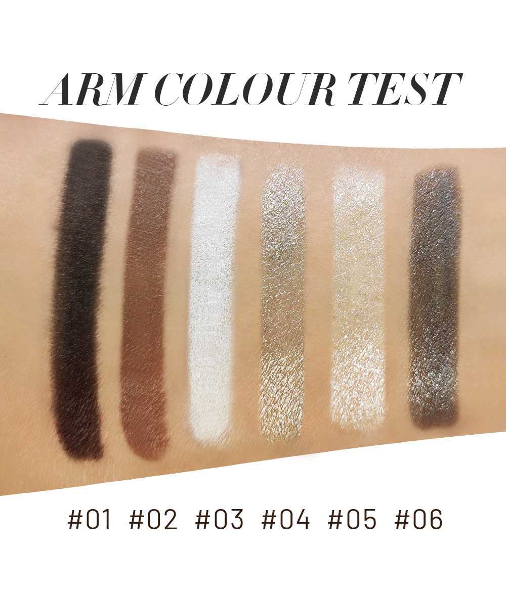 Matita labbra opaca SAM SUGAR, ombretto ricco a testina singola, eyeliner solido multicolore a lunga durata_voghion.com