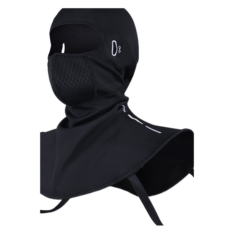 Invierno cálido esquí máscara bicicleta motocicleta coche eléctrico a prueba de viento a prueba de frío capucha máscara facial al aire libre