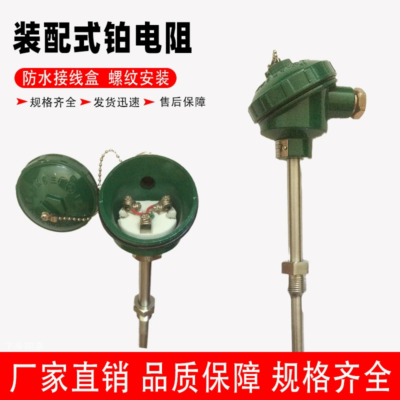 WZP-221 Собранный датчик температуры двойного датчика температуры с индексацией сопротивления платины PT100