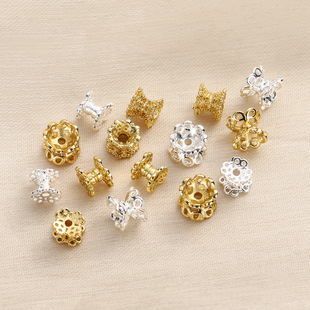 18K����ɫ�p���U�ջ�������DIY�Ʒ�������朴��������