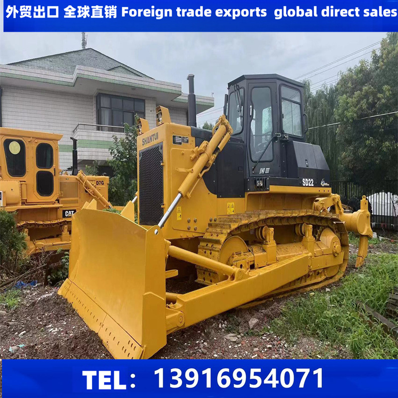 国三电喷山推SD22二手推土机 二手山推220推土机