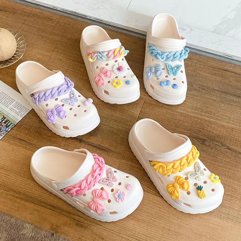 2022 New Eva Butterfly Clog Shoes for Women, Summer Indoor and Outdoor Wear, Non-Slip, Waterproof, Cute, Wholesale, Multiple Colors Available 2022 New Eva Butterfly Clog Shoes for Women, Summer Indoor and Outdoor Wear, Non-Slip, Waterproof, Cute, Wholesale, Multiple Colors Available