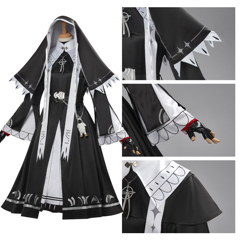 明日方舟新约能天使cos拉特兰修女服cosplay蕾缪乐C服二次元cos服|undefined