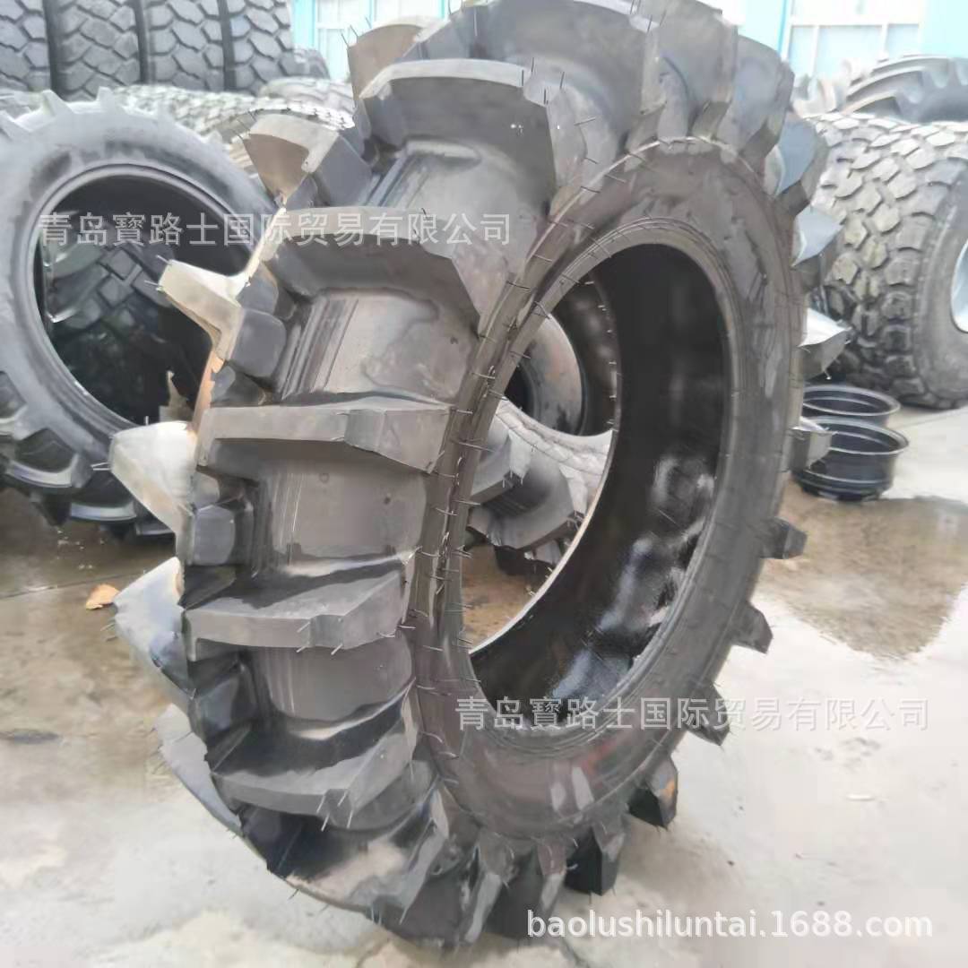 拖拉机轮胎 16.9-34   水田高花轮胎