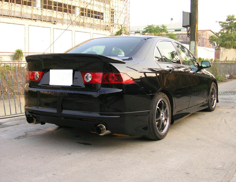 Suitable for Honda Accord Cl7 Generation Carbon Fiber Modification Parts Mugen Unlimited Full Set of Front Bumper, Side Skirts, Rear Lip and Rear Wing