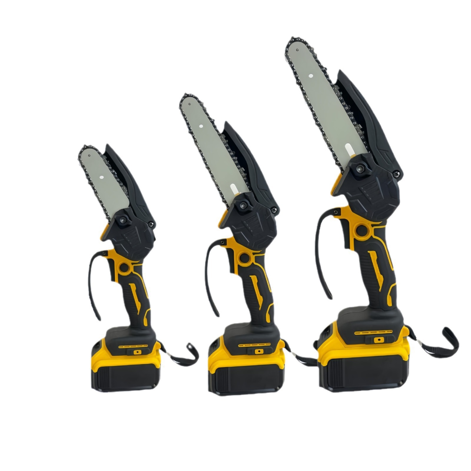 锂电电链锯家用便携式伐木锯充电式4寸6寸手提小型大功率电锯批发