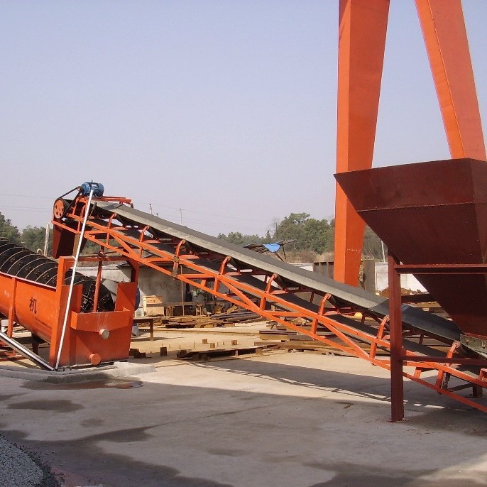 供应滚筒洗石机价格    螺旋洗石机现场  洗石机叶片