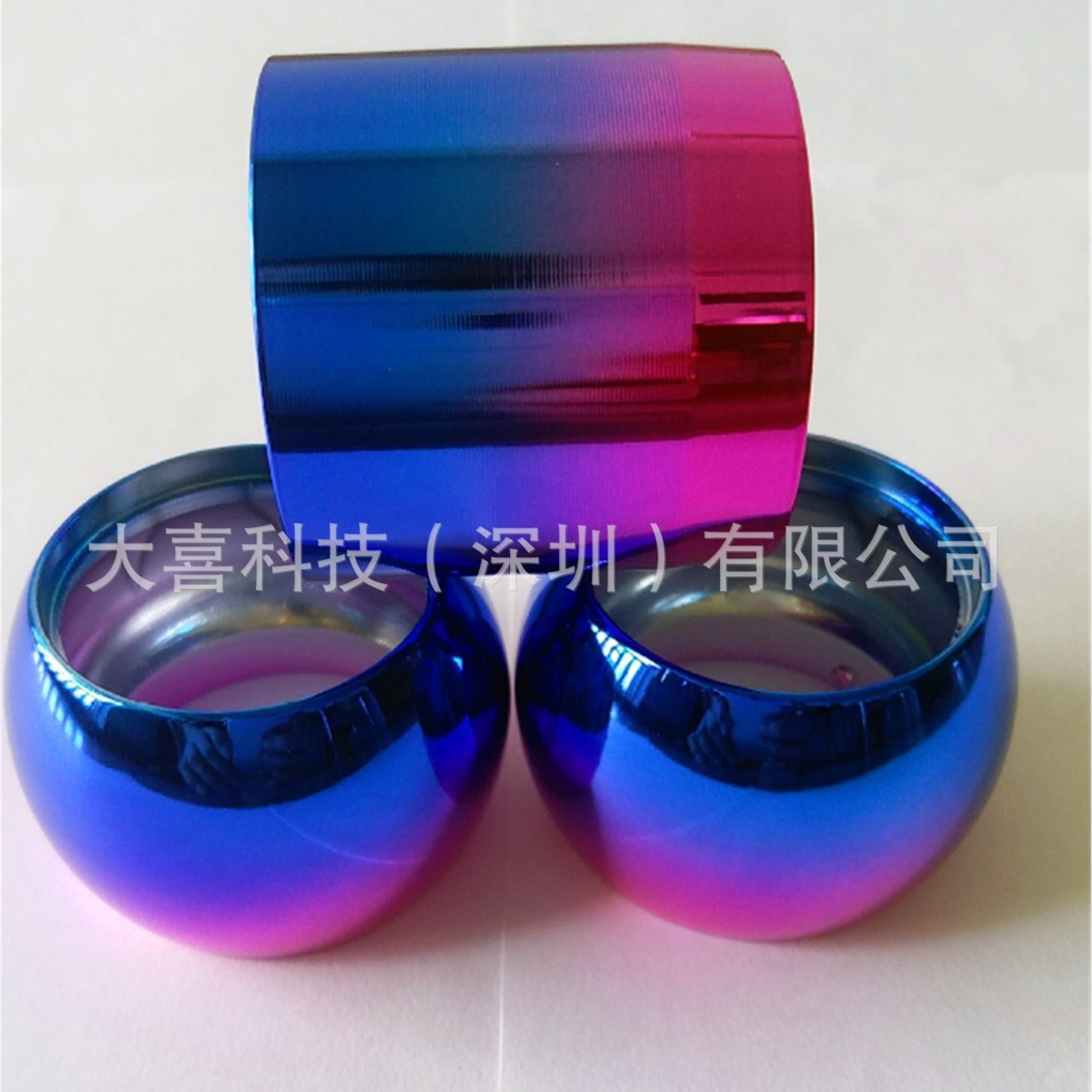 提供塑胶/五金真空镀彩金电镀,渐变色，价格实惠