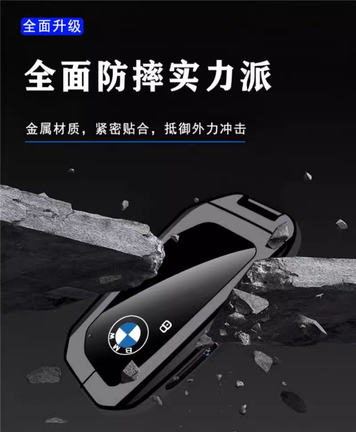 Suitable for Bmw Key Cover 2/3 New 5/6/8/7 Series I3I5X1X3X5X6X7Ix Shell M235L Car Bag Buckle Ix3