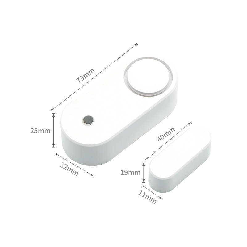 カスタマイズされたワイヤレス wifi ドアセンサー検出器ドアと窓警報監視リマインダー検出器 APP リモート監視|undefined