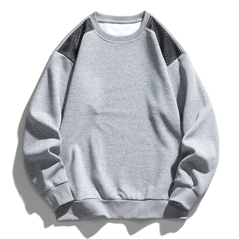 Trajes de moda de otoño para hombres, trajes de moda de estilo de Hong Kong juveniles, trajes de ocio juveniles, trajes deportivos populares para parejas, suéter