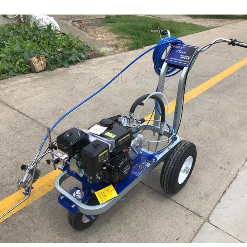 塑胶跑道划线机 冷喷漆料喷涂划线机 塑胶跑道划线机 划线手推车