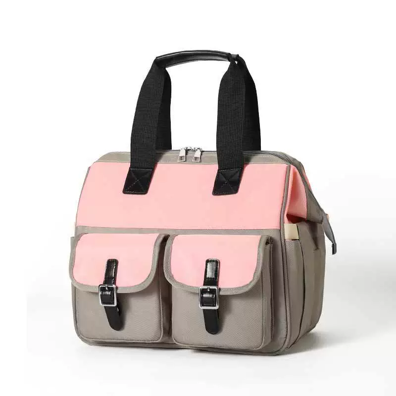 Сумка для мамы с отверстием из стальной проволоки, удобная сумка для мамы, сумка через плечо для хранения матери и ребенка для беременных женщин и младенцев, стиль ретро