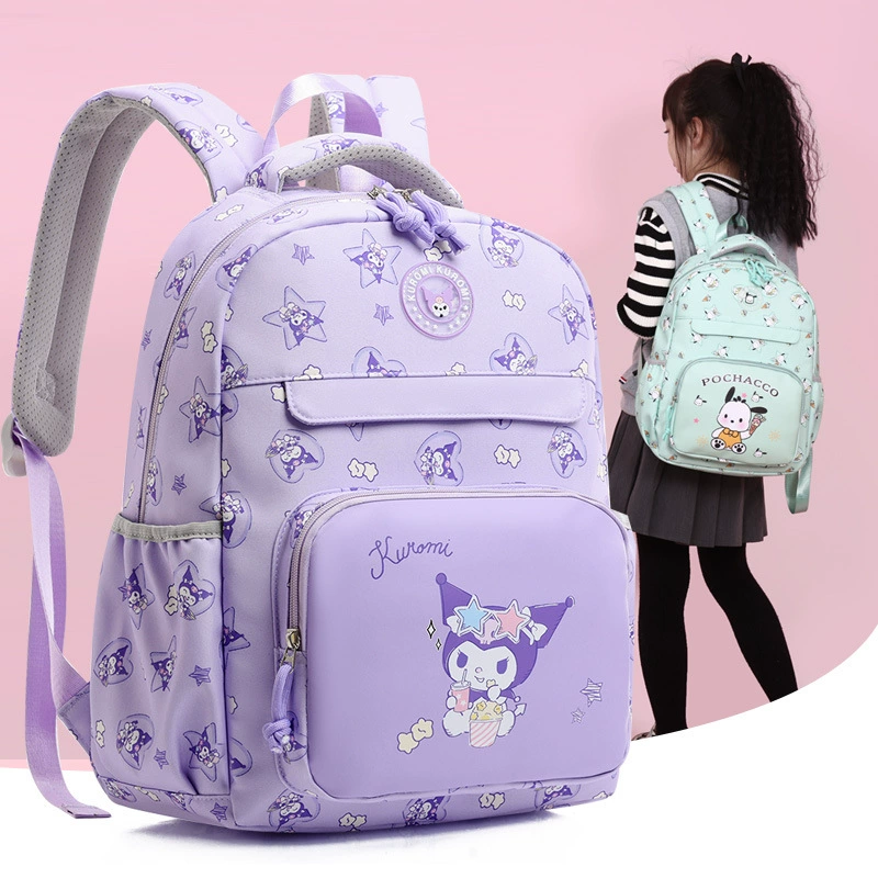Sanrio Детская школьная сумка Kulomi милый рюкзак детский сад школьница школьная сумка для девочек мультфильм рюкзак