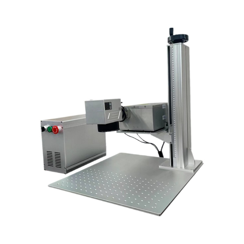 UV máquina de marcado láser de cerámica de vidrio ABS cargador máquina de grabado láser fecha QR impresora de inyección de tinta