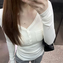 ����Ůװ˫�ڴ���V������ŷ����Ůװ�¿ɫ���»�����T��