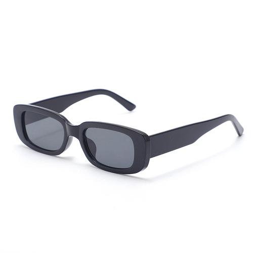 New square jelly-colored frame sunglasses for trendy street shots, cross-border best-selling sun glasses