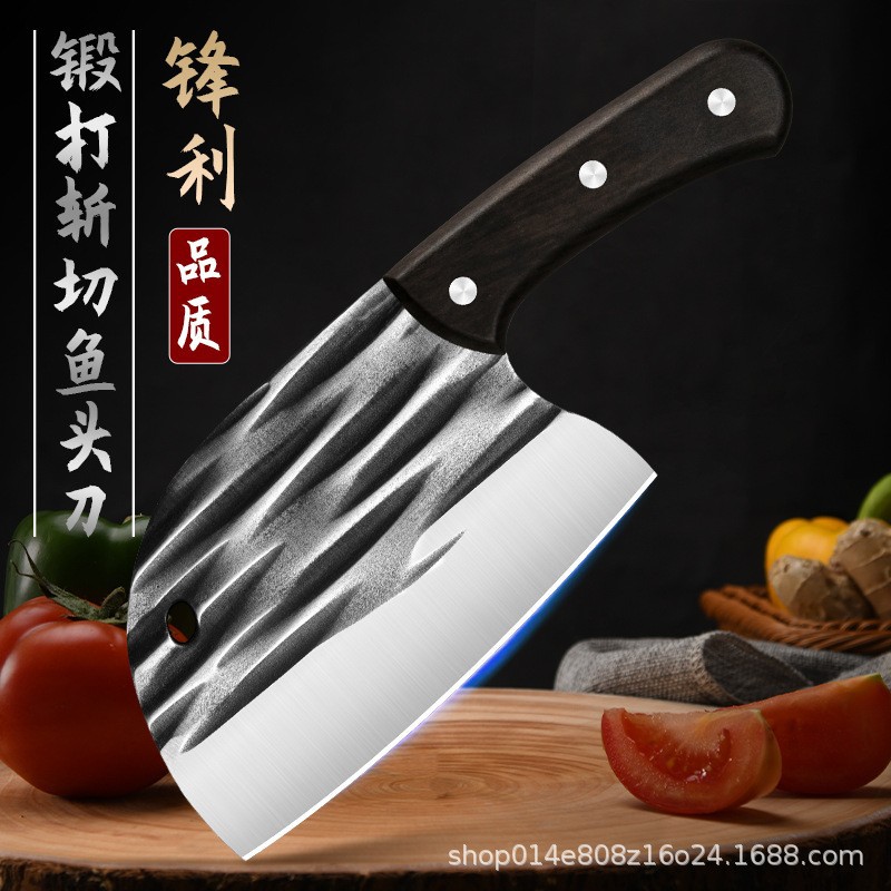 1.5mm 물고기 머리 칼 모조 나무 손잡이