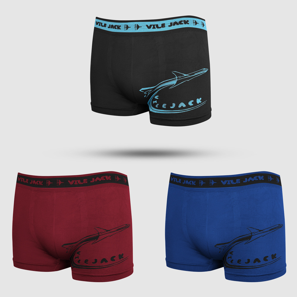 Ropa interior juvenil, ropa interior deportiva para niños, pantalones cortos de cintura media sin costuras elásticos cómodos y transpirables, 6 colores