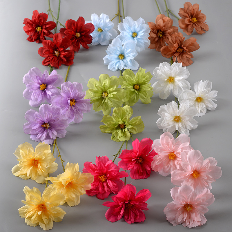 Simulation of 3 Happy Flowers Wedding Ceremonies Monet Style Dopamine Color Wedding Auditorium Decoration Matching Photography Props Fake Flowers Simulation of 3 Happy Flowers Wedding Ceremonies Monet Style Dopamine Color Wedding Auditorium Decoration Matching Photography Props Fake Flowers