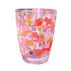 Exit Tail Cartoon Meliti Glass Brushing Cup Cute Transparent Water Cup Breakfast Milk Cup fruit juice cup