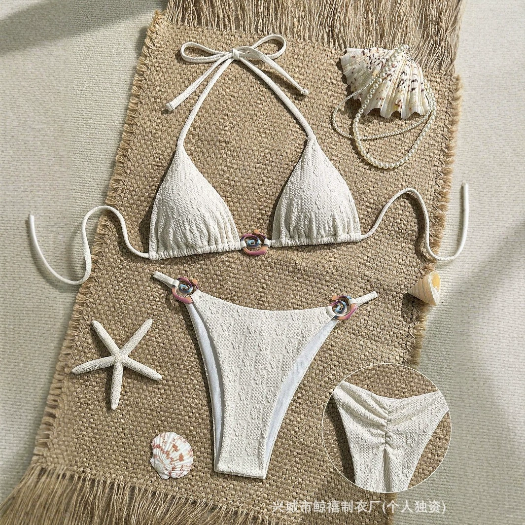 Разделенный цветной sexy эластичный купальник открытая спина европейский стиль