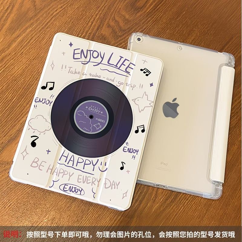 iPad case 11th generation colorful record pro 70% off style Air7/8/6 9th generation 10.2 flip cover mini6 pen slot