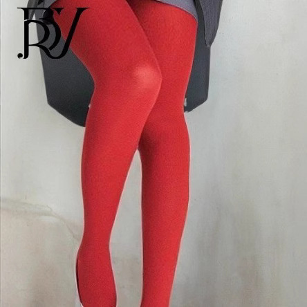 Spring and Autumn Jk Leggings Pantyhose 100D Velvet Non-Transparent Thickened Leggings Warm Pants for Outerwear with Foot Cover