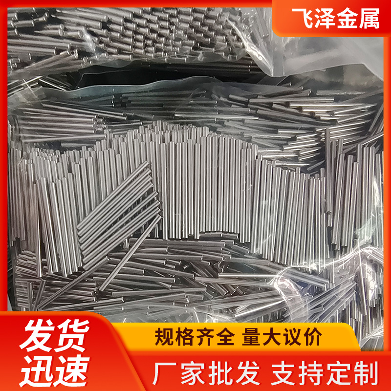 304不锈钢圆柱销轴 定位销钉 转轴 探针 光轴 铁镀镍销轴 旋转轴