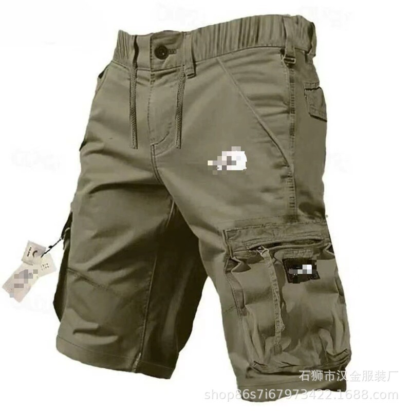Cross-Border American Retro Workwear Shorts for Men, New Summer Casual Pants, Loose-Fitting Five-Point Pants, Custom Wholesale Cross-Border American Retro Workwear Shorts for Men, New Summer Casual Pants, Loose-Fitting Five-Point Pants, Custom Wholesale