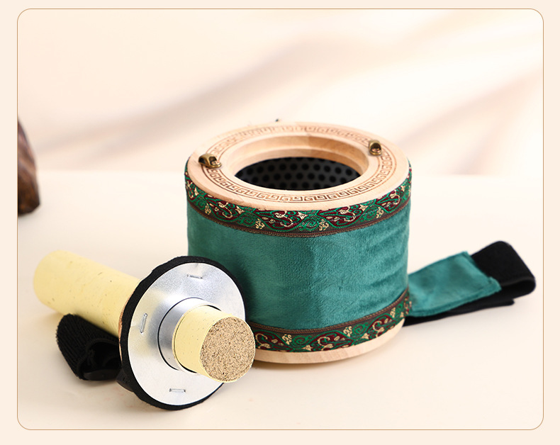Portable Moxibustion Box Wooden Moxa Burner for Home Warm Abdominal Heat Therapy details