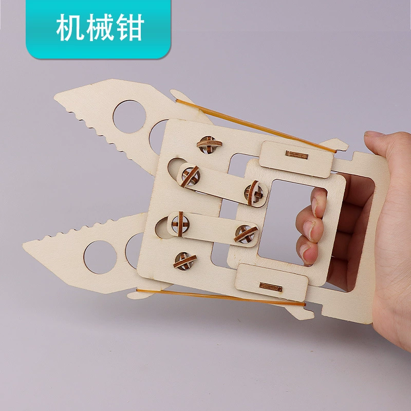 Механические плоскогубцы DIY технология творческое небольшое производство изобретение домашнее задание учебные пособия материальный пакет головоломка Сращивание механическая модель