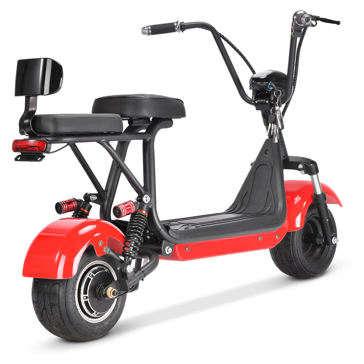 Eec Dot Adult Scooter Two-Wheeled Motorcycle Harley Electric Vehicle Mini-2 Cross-Border Overseas Warehouse Direct Delivery