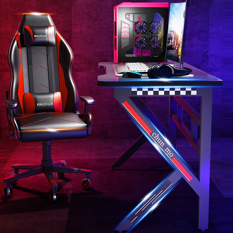 E-sports desk computer desktop desk home bedroom desk desk gaming computer table and chair suit combination table