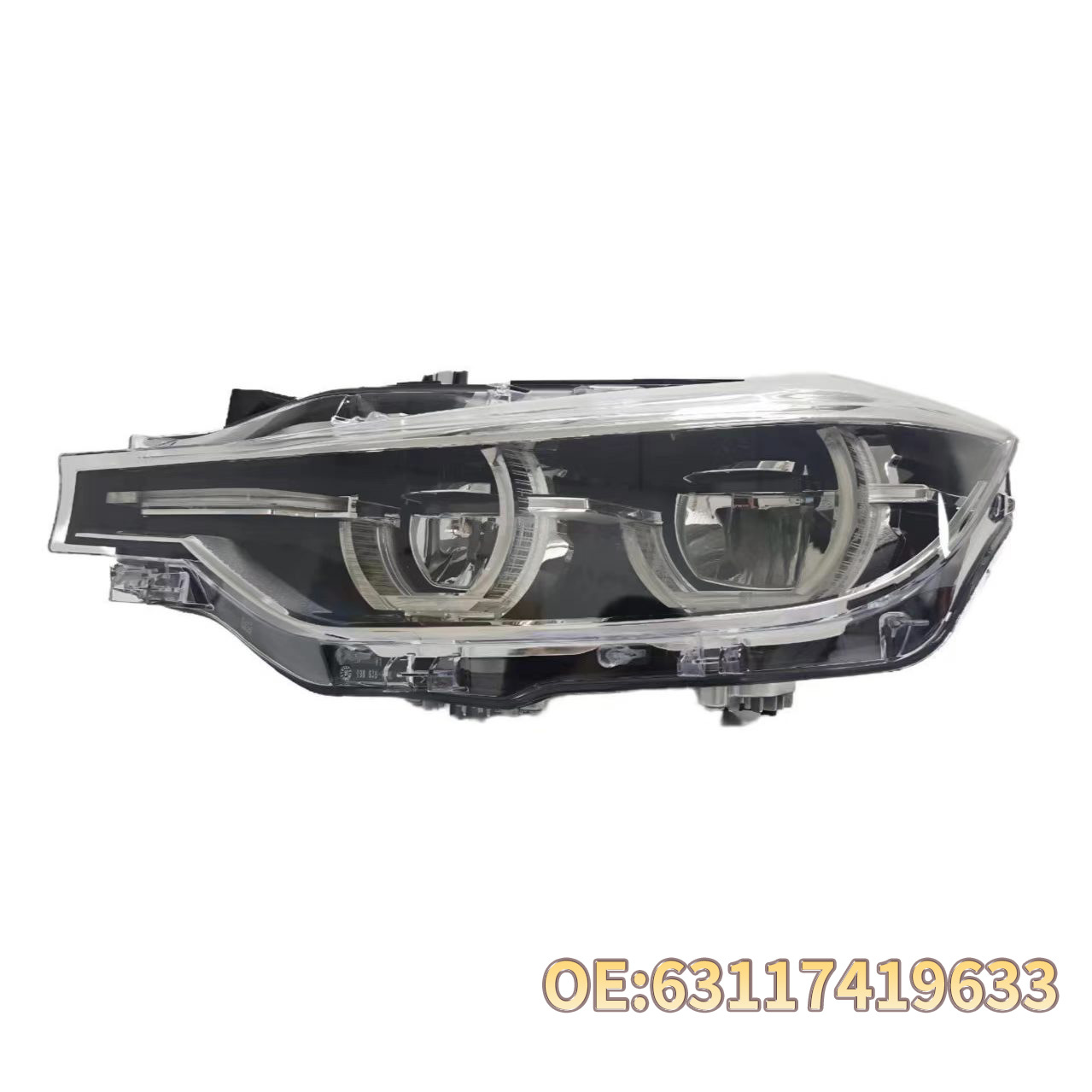 BMW BMW 3 Series F30 F35 LED Headlight 63117419633 63117419634 (Ön faralar) - black