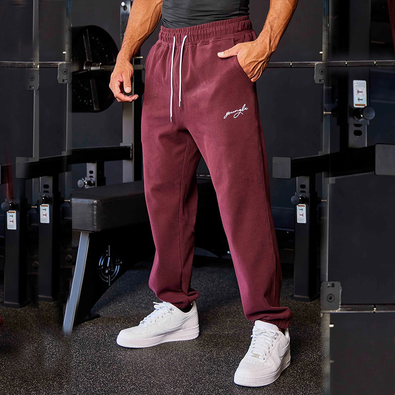 American Style Jogger Sweatpants for Men, Autumn Casual Jogger Pants, Cotton Terry Running Fitness Training Fashion Pants American Style Jogger Sweatpants for Men, Autumn Casual Jogger Pants, Cotton Terry Running Fitness Training Fashion Pants