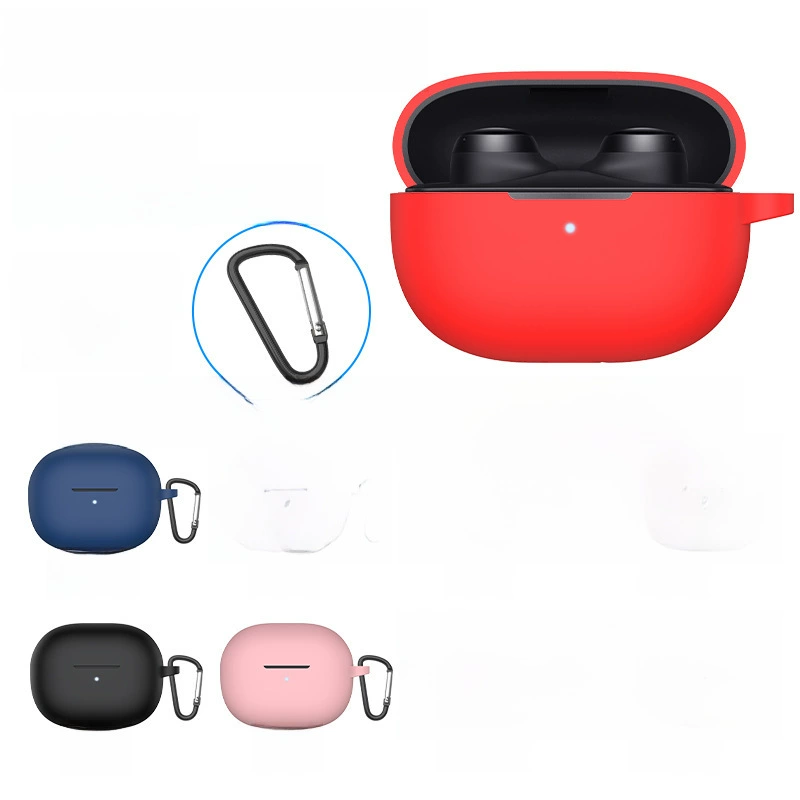 Совместимые силиконовые наушники, защитный чехол, Bluetooth, Redmi