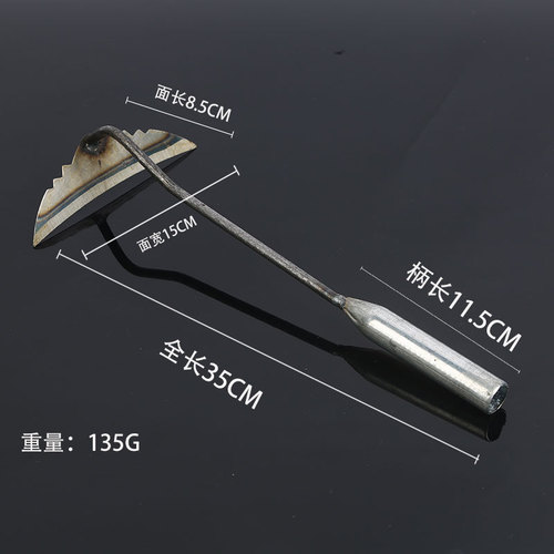 Wholesale factory small hoe agricultural garden tools for planting flowers and vegetables, loosening soil, weeding, outdoor crescent hollow square hoe