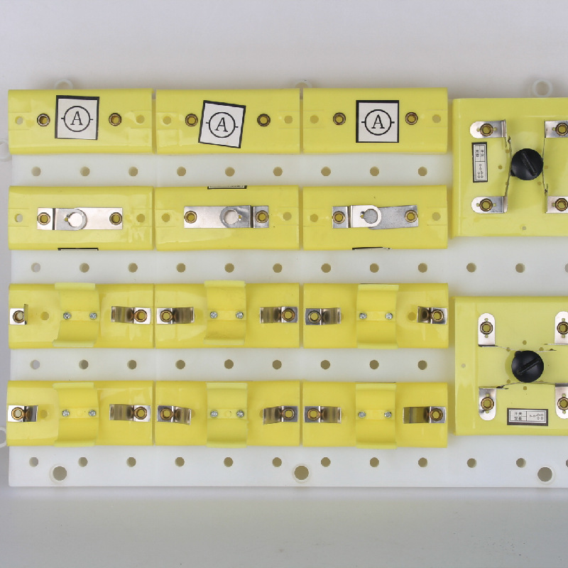 初中演示线路实验板教师演示线路板教具初中物理电学电路实验器材