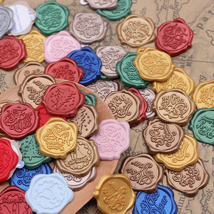 Fire paint seal finished wax label a variety of exquisite patterns DIY hand account ready-made pattern wax paste fire paint wax label