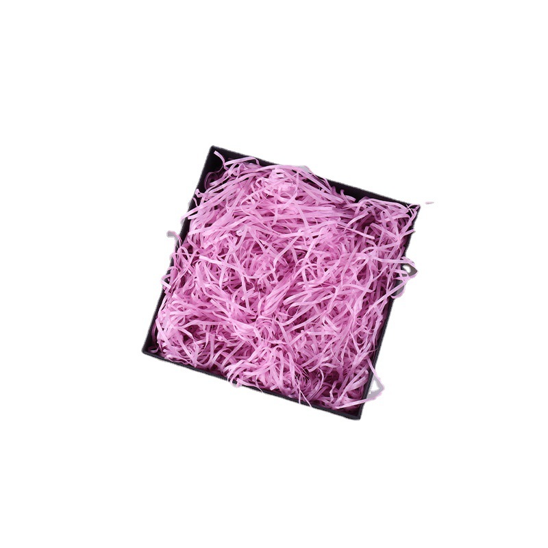 En stock al por mayor de papel de color de la raqueta de seda caja de regalo de dulces adorno de relleno de papel de la raqueta de seda 500g